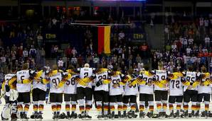 Deutschlands Eishockey-Nationalmannschaft steht im WM-Viertelfinale.
