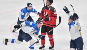 Gegen die favorisierten Kanadier lieferten die Finnen eine tolle Mannschaftsleistung ab.