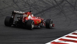 Sebastian Vettel kam am Sonntag auf den zweiten Platz