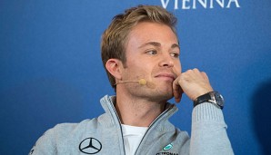Nico Rosberg bekam den WM-Pokal in Wien überreicht