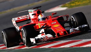 Sebastian Vettel fuhr in Barcelona Bestzeit