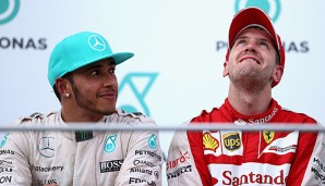 Lewis Hamilton und Sebastian Vettel haben jeweils einen Saisonsieg