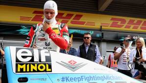 BELGIEN-GP: Zum 25-jährigen Jubiläum von Michael Schumachers erstem Formel-1-Sieg darf Sohn Mick den Weltmeister-Wagen von 1994 um den Kurs fahren