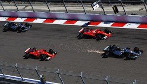 Bisher teilten sich Mercedes und Ferrari die Saisonsiege unter sich auf