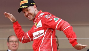 Sebastian Vettel wusste seinen Sieg in Monaco durchaus zu feiern
