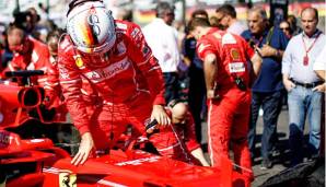 Sebastian Vettel musste in Suzuka eine bittere Technikpanne verkraften