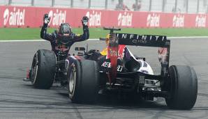 Platz 3, Sebastian Vettel: 4 Weltmeistertitel (2010, 2011, 2012, 2013)