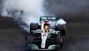 Ganz anders sieht's bei Hamilton aus: Der reißt ein Feuerwerk nach dem nächsten ab und krönt sich in Mexiko zum vierten Mal zum Formel-1-Weltmeister