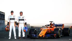 Stoffel Vandoorne und Fernando Alonso sollen McLaren im neuen Gewand zu alten Erfolgen führen.