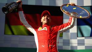 Platz 4: Sebastian Vettel - 100 Podestplätze