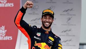Daniel Ricciardo gewann im vergangenen Jahr das Rennen in Baku.