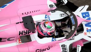 Platz 13: Sergio Perez (Racing Point Force India) - 24 Punkte.