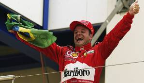 Platz 9: Rubens Barrichello (Brasilien) - 97 Millionen Euro.