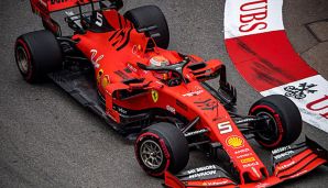 Sebastian Vettel hatte im Monaco-Training einen großen Rückstand.