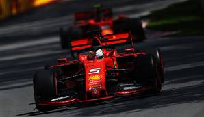 Die Ferrari nutzten im zweiten Training ihre Chance.
