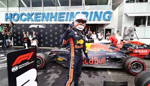 Max Verstappen gewann in Hockenheim.