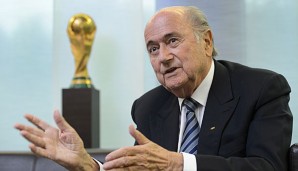 Joseph Blatter will am Freitag als Präsident wiedergewählt werden