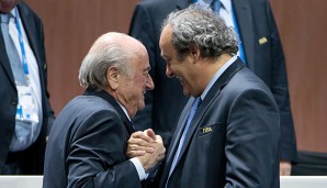 Sepp Blatter sprach sich für ein Comeback seines langjährigen Weggefährten Michel Platini aus