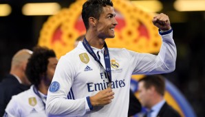 Platz 10: Cristiano Ronaldo (Real Madrid)