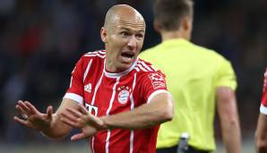 Platz 3: Arjen Robben (FC Bayern) - Stärke: 88