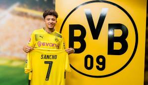 Platz 1: Jadon Sancho (Borussia Dortmund) - mögliche Steigerung: 23 Punkte (63 auf 86)