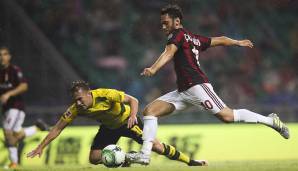 Platz 2: Hakan Calhanoglu (AC Milan) - Gesamtstärke: 79