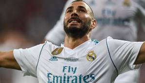 Platz 56: Karim Benzema (Real Madrid) - 86