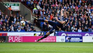 Rang 7: Harry Kane (Tottenham Hotspur) - 11 Tore in 10 Spielen