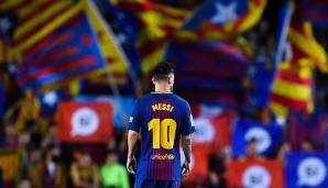 Rang 3: Lionel Messi (FC Barcelona) - 14 Tore in 12 Spielen
