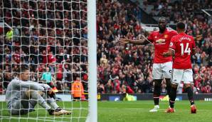 Rang 8: Romelu Lukaku (Manchester United) - 11 Tore in 11 Spielen