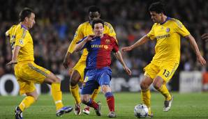 Im Hinspiel im Camp Nou erkämpften sich die Blues in Gelb ein torloses Remis. Auch weil Superstar Lionel Messi seine Klasse nicht zeigen konnte und Chelsea mit Petr Cech einen verlässlichen Torhüter im Kasten stehen hatte.