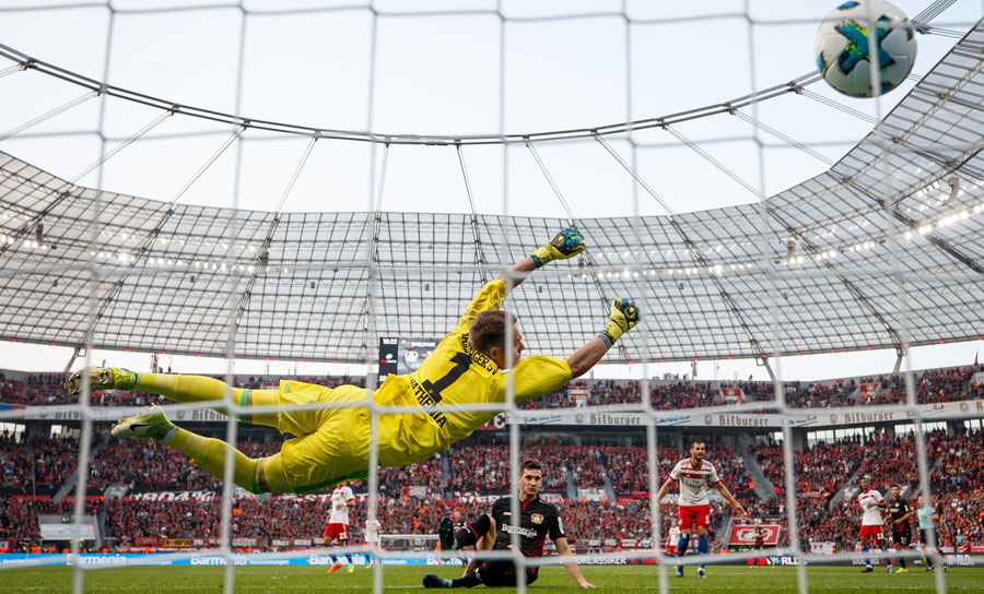 24.09.2017 - Lucas Alario (Bayer Leverkusen) - Gegner: Hamburger SV.
