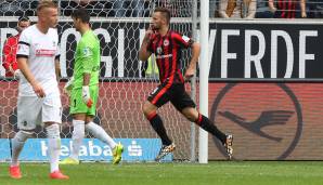 23.08.2014 - Haris Seferovic (Eintracht Frankfurt) - Gegner: SC Freiburg.