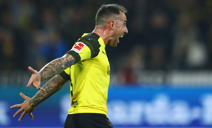 14.09.2018 - Paco Alcacer (Borussia Dortmund) - Gegner: Eintracht Frankfurt.