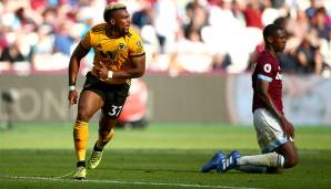 Rang 1: Adama Traore (Wolverhampton Wanderers/Spanien): 96