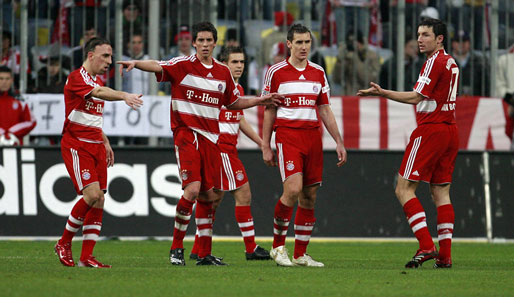 Ribery, Klose, van Bommel
