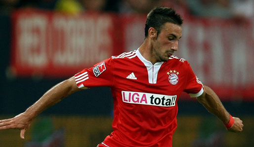 Diego Contento absolvierte für Bayerns Reserve in der Hinrunde 13 Spiele in der 3. Liga