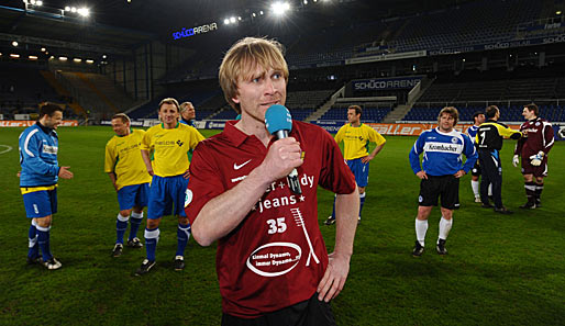 Ansgar Brinkmann verabschiedete sich im März 2009 in Bielefeld von der Fußballbühne