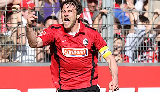 Heiko Butscher ist auch in der kommenden Saison Kapitän des SC Freiburg