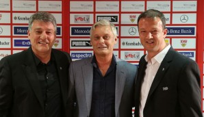 Bernd Wahler (r.) hat sich für eine Ausgliederung der Fußball-Abteilung ausgesprochen