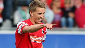 Nils Petersen ging bereits in der Rückrunde für den SC Freiburg auf Torjagd