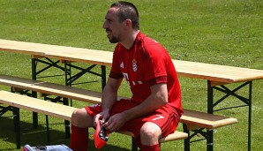 Franck Ribery wartet sehnlich auf sein Comeback