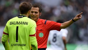 Oliver Baumann war nach dem Spiel gegen Borussia Mönchengladbach unzufrieden