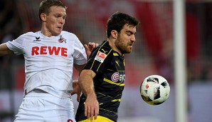 Sokratis verletzte sich im Spiel gegen den 1. FC Köln