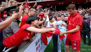 Der FC Bayern will weiter in China expandieren