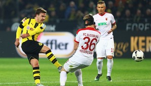 Mario Götze spielt eine durchwachsene Saison bei Borussia Dortmund