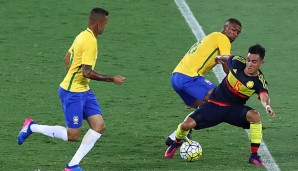 Walace hat bisher zwei Spiele für Brasilien absolviert