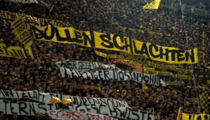 Die Südtribüne von Borussia Dortmund könnte gesperrt werden