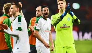 Claudio Pizarro traf und rettete Werder einen verdienten Punkt in Leverkusen