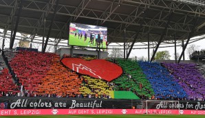 Platz 8: RB Leipzig - Auslastung: 96.39 Prozent | Kapazität: 42.959 Plätze | Durschnitt: 41.407 Zuschauer